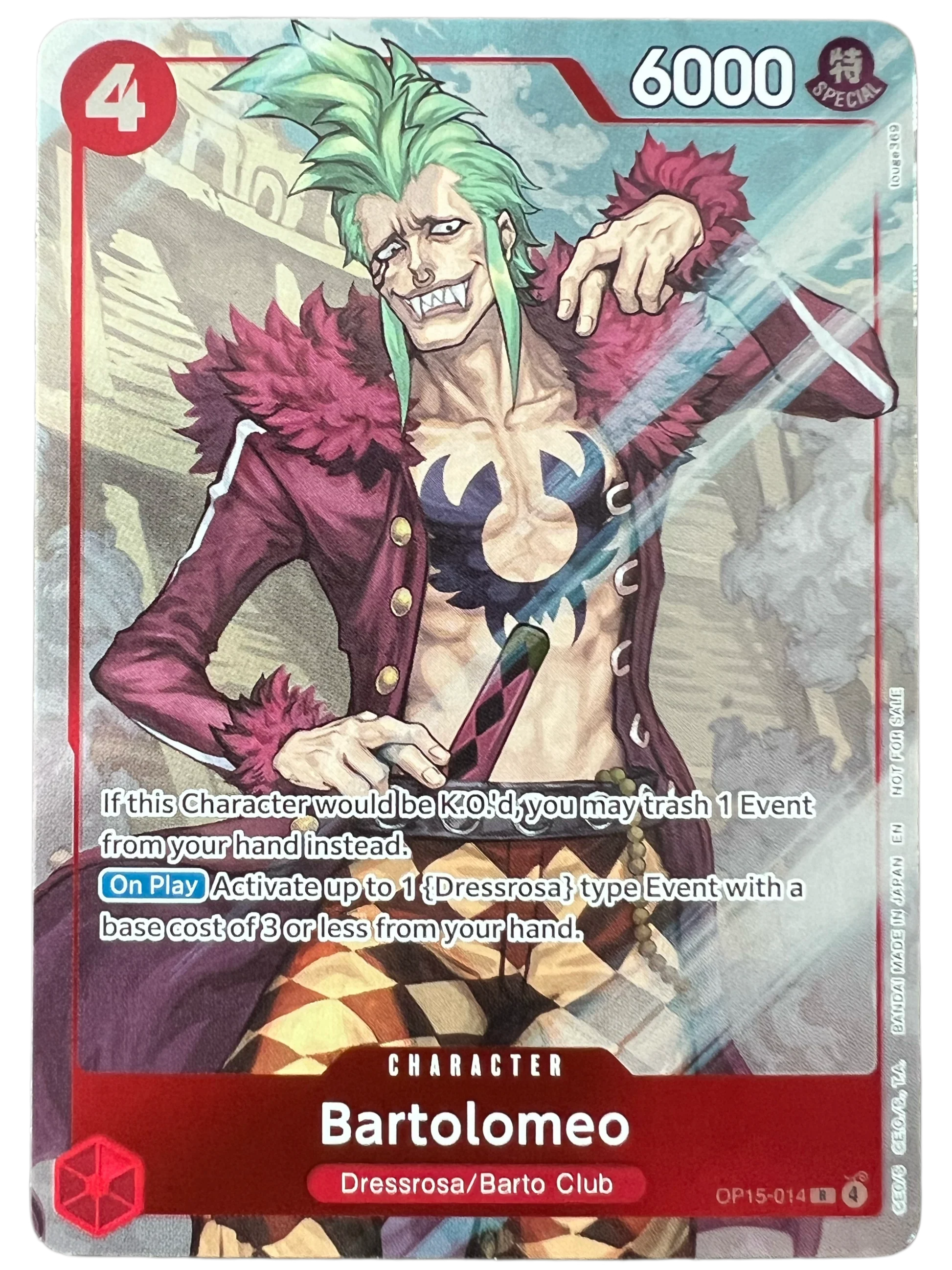 Bartolomeo (Dash Pack) OP15-014 (Adventure on Kami's Island)  - Foil