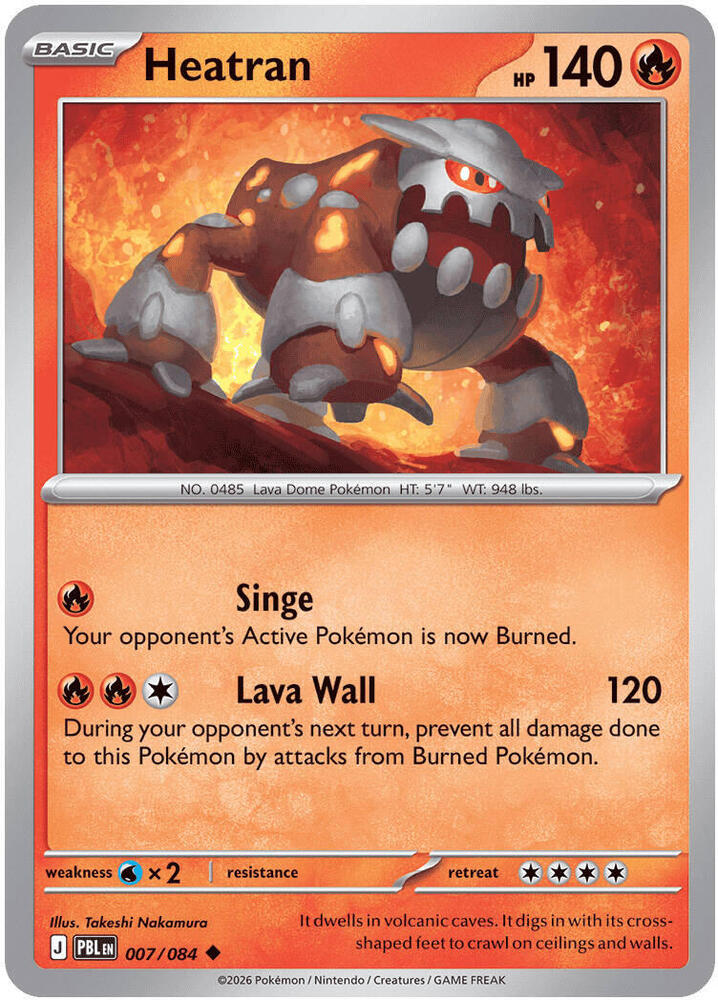 Heatran 007/084 (ME05: Pitch Black) 