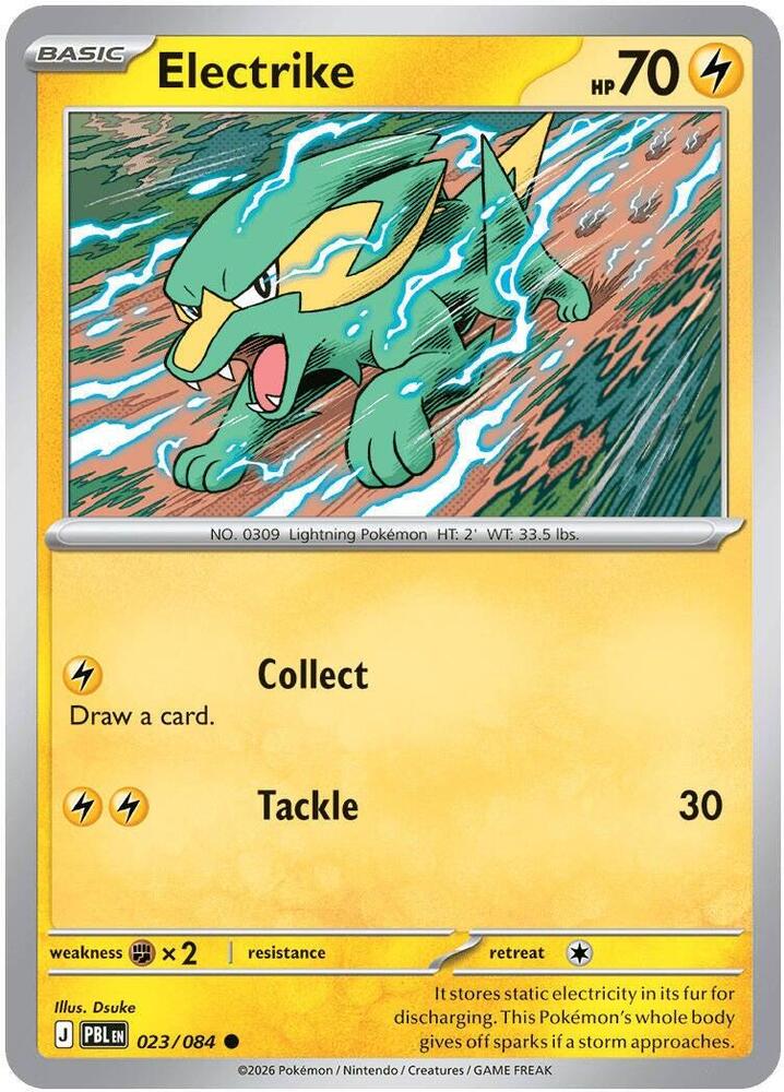 Electrike 023/084 (ME05: Pitch Black) 
