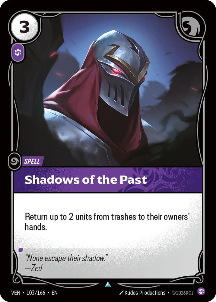 Shadows of the Past (Dupe) 103/166 (Vendetta)  - Foil