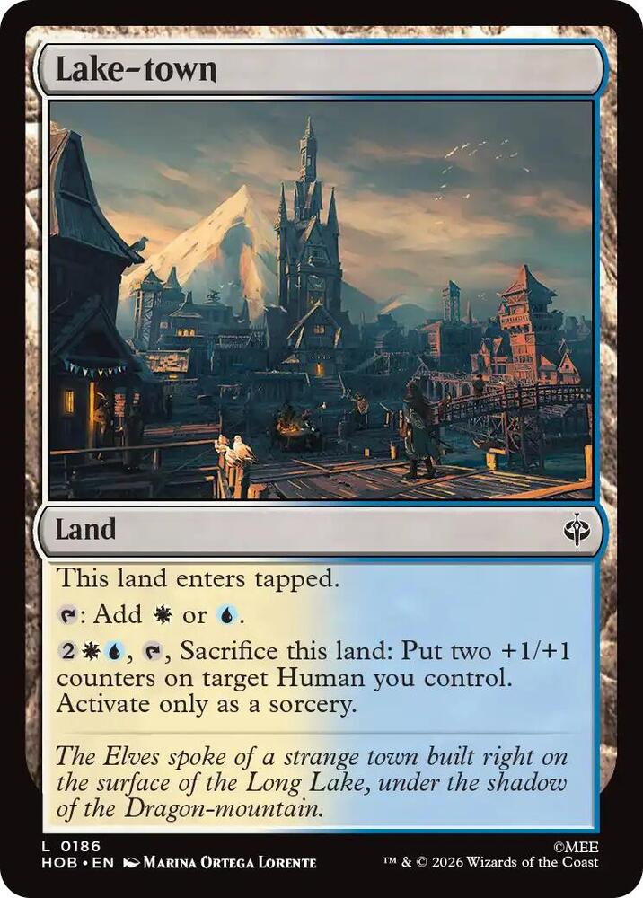 Lake-town 186 (The Hobbit)  - Foil