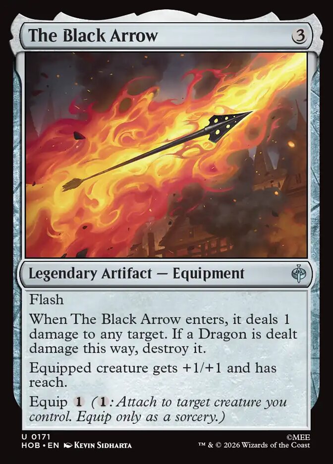 The Black Arrow 171 (The Hobbit)  - Foil
