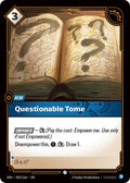 Questionable Tome 054/166 (Vendetta)  - Foil
