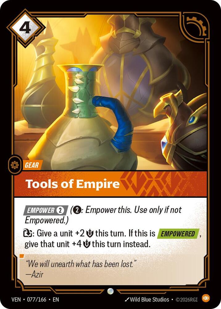 Tools of Empire 077/166 (Vendetta)  - Foil