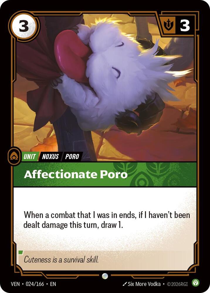 Affectionate Poro 024/166 (Vendetta)  - Foil