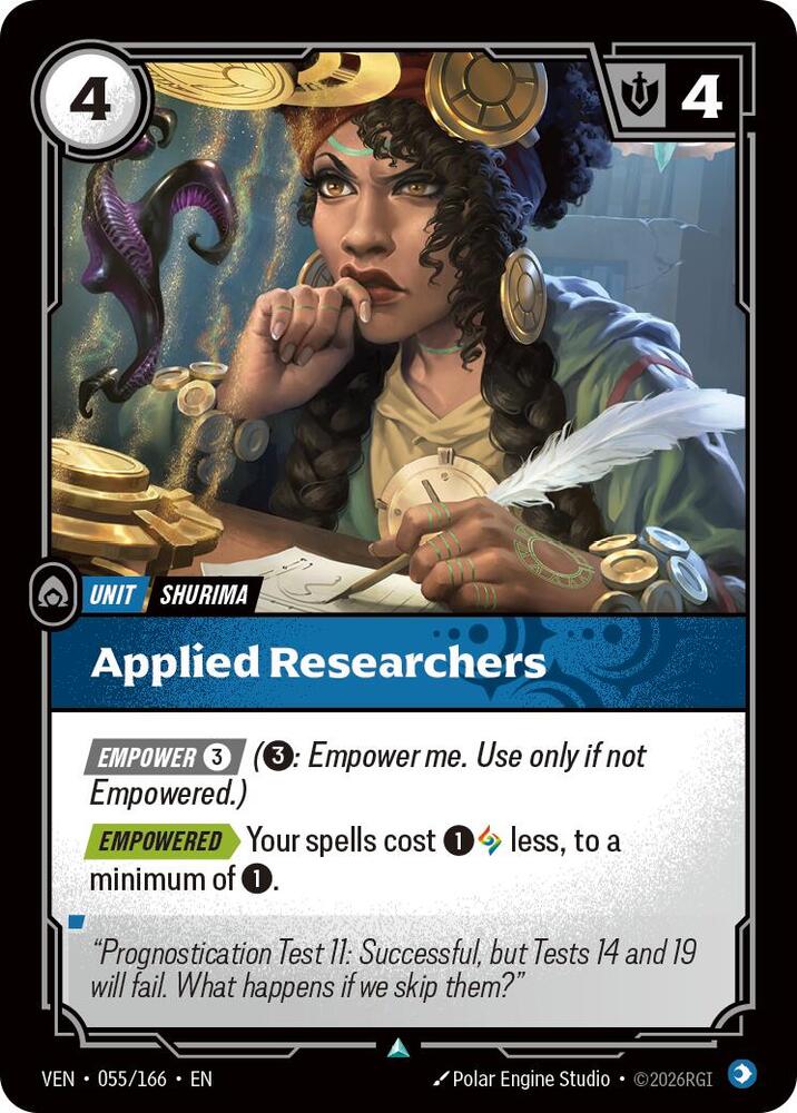Applied Researchers 055/166 (Vendetta)  - Foil