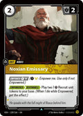 Noxian Emissary 128/166 (Vendetta)  - Foil