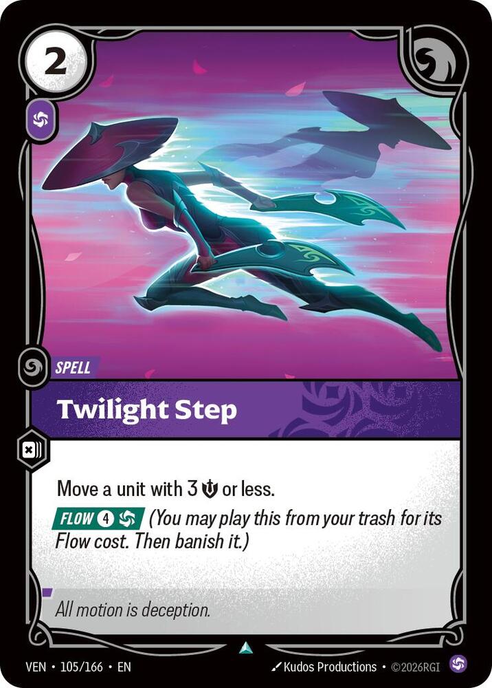 Twilight Step 105/166 (Vendetta)  - Foil