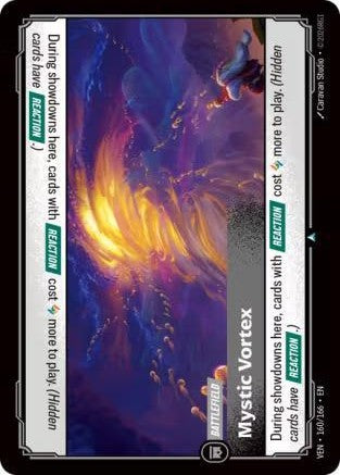 Mystic Vortex 160/166 (Vendetta)  - Foil