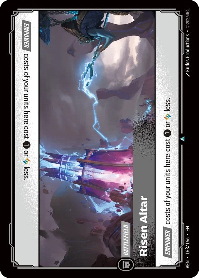 Risen Altar 163/166 (Vendetta)  - Foil