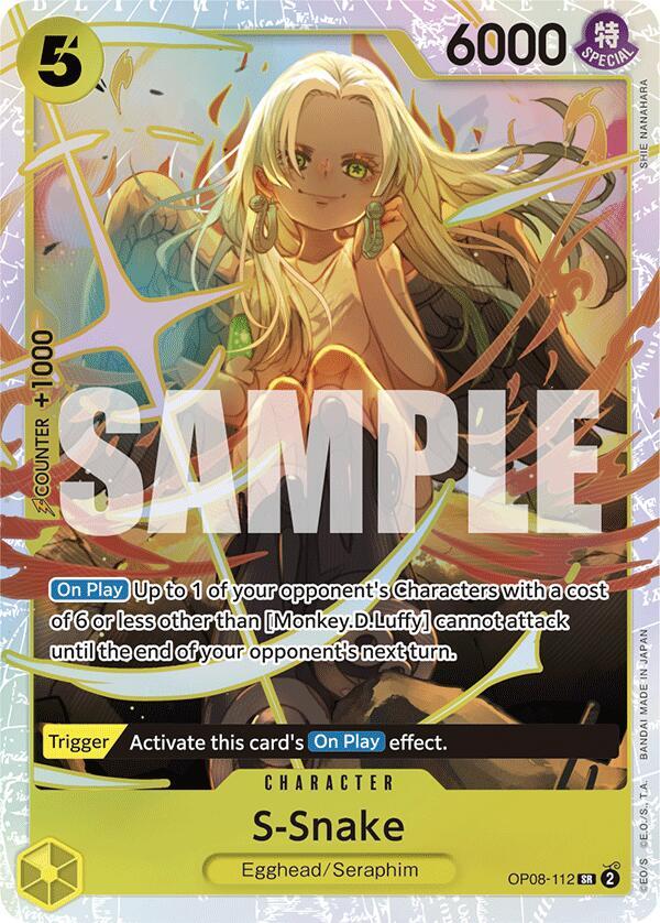 S-Snake OP08-112 (Two Legends)  - Foil
