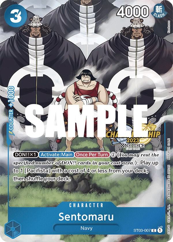 Sentomaru (2023 Celebration Pack) ST03-007 (One Piece Promotion Cards)  - Foil