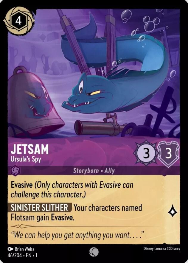 Jetsam, Ursula's Spy 46/204 (The First Chapter)  - Cold Foil