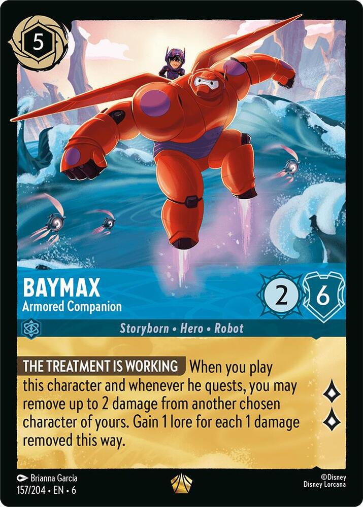 Baymax, Armored Companion 157/204 (Azurite Sea) 