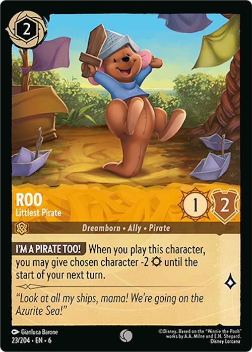 Roo, Littlest Pirate 23/204 (Azurite Sea)  - Cold Foil