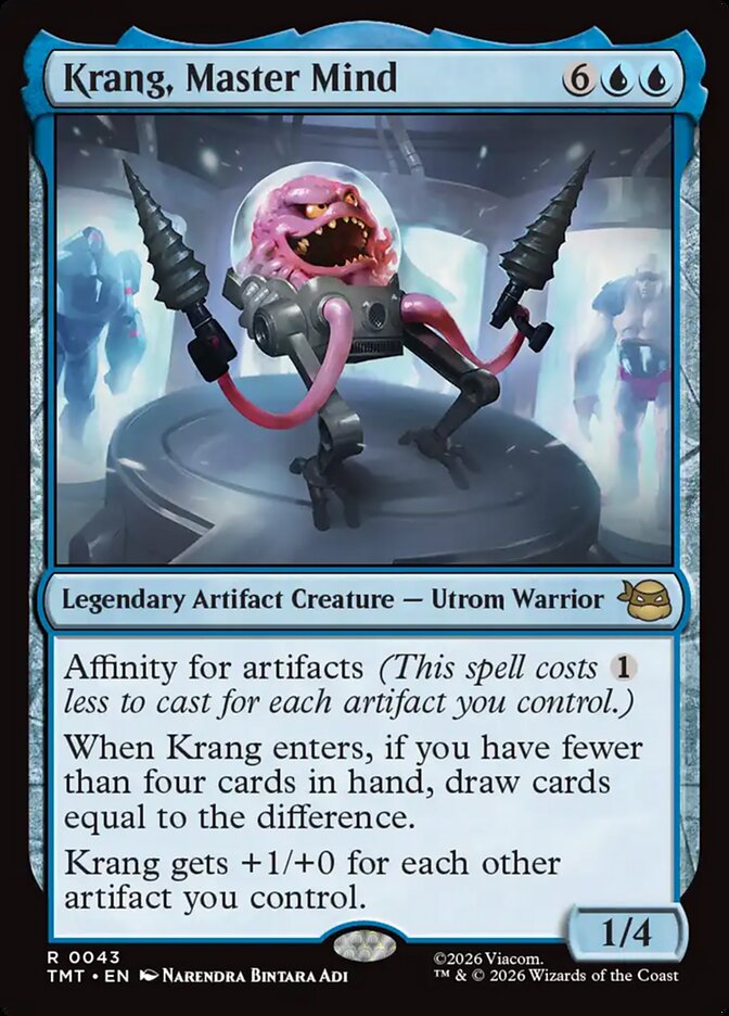 Krang, Master Mind 43 (Teenage Mutant Ninja Turtles) 