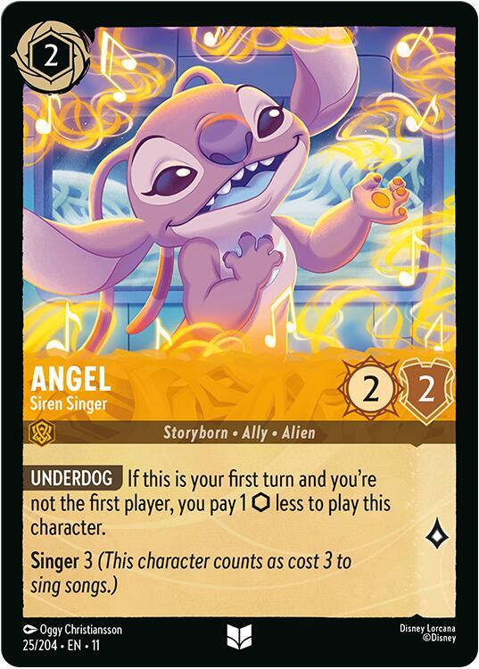 Angel, Siren Singer 25/204 (Winterspell) 