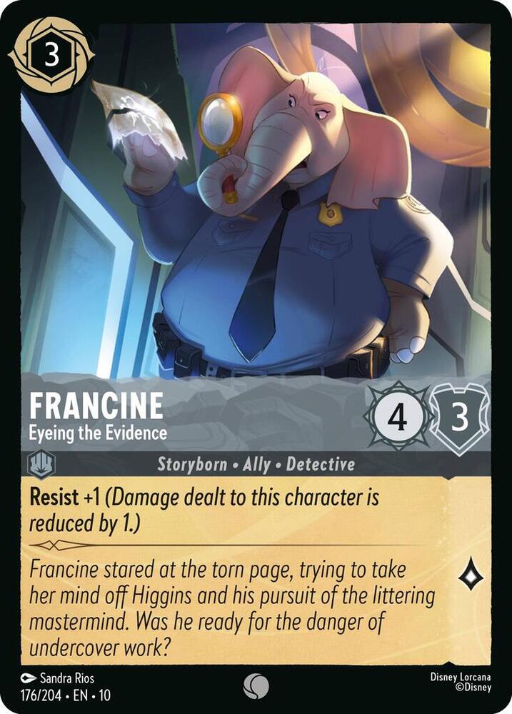Francine, Eyeing the Evidence 176/204 (Whispers in the Well) 