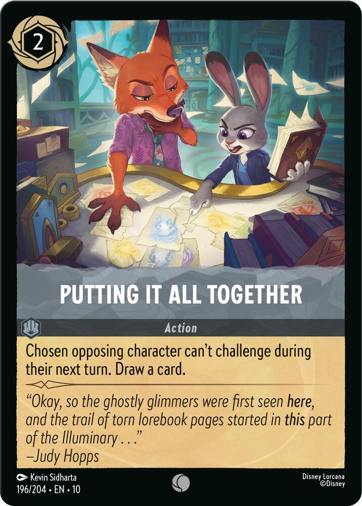 Putting It All Together 196/204 (Whispers in the Well)  - Cold Foil