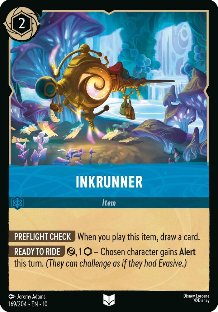 Inkrunner 169/204 (Whispers in the Well)  - Cold Foil