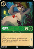 Baloo, Laid Back Bear 69/204 (Whispers in the Well)  - Cold Foil