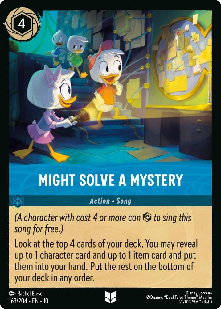 Might Solve a Mystery 163/204 (Whispers in the Well)  - Cold Foil