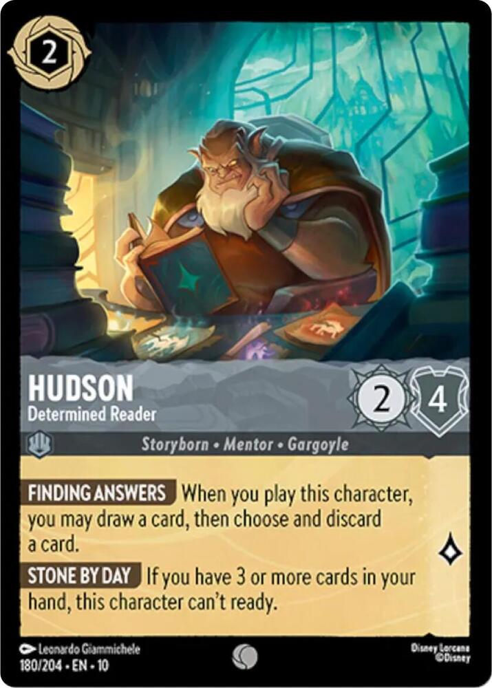 Hudson, Determined Reader 180/204 (Whispers in the Well) 