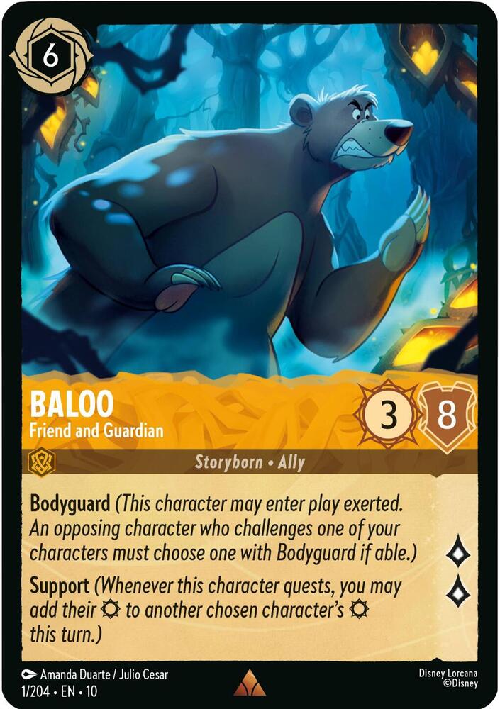 Baloo, Friend and Guardian 1/204 (Whispers in the Well) 