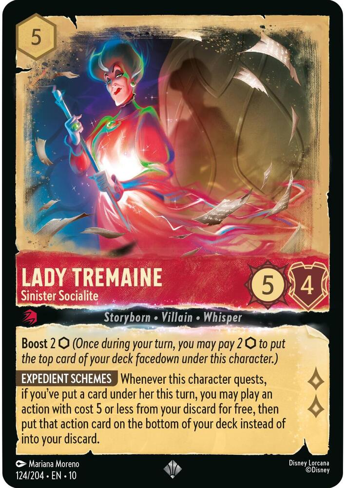 Lady Tremaine, Sinister Socialite 124/204 (Whispers in the Well) 