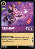 Minnie Mouse, Amethyst Champion 35/204 (Whispers in the Well) 