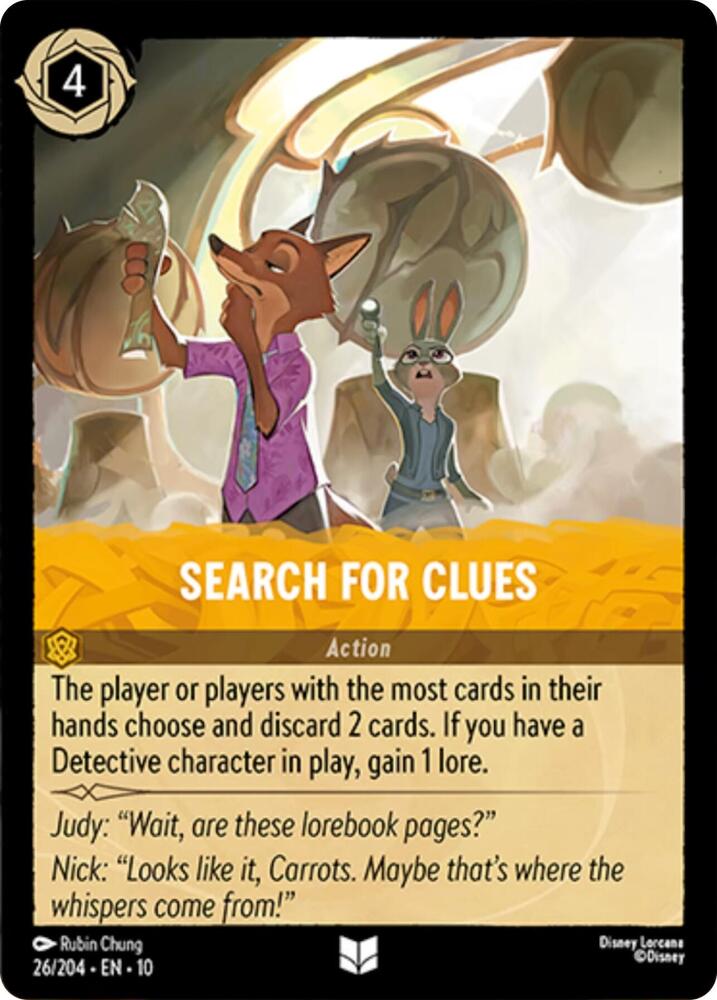 Search For Clues 26/204 (Whispers in the Well) 
