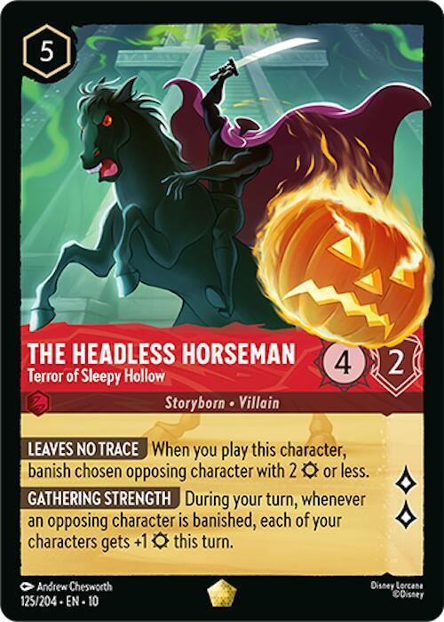 The Headless Horseman, Terror of Sleepy Hollow 125/204 (Whispers in the Well) 