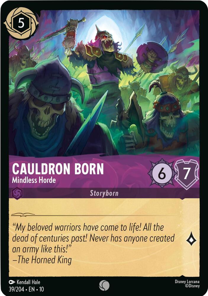 Cauldron Born, Mindless Horde 39/204 (Whispers in the Well) 