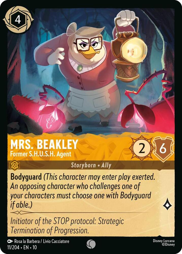 Mrs. Beakley, Former S.H.U.S.H. Agent 11/204 (Whispers in the Well) 