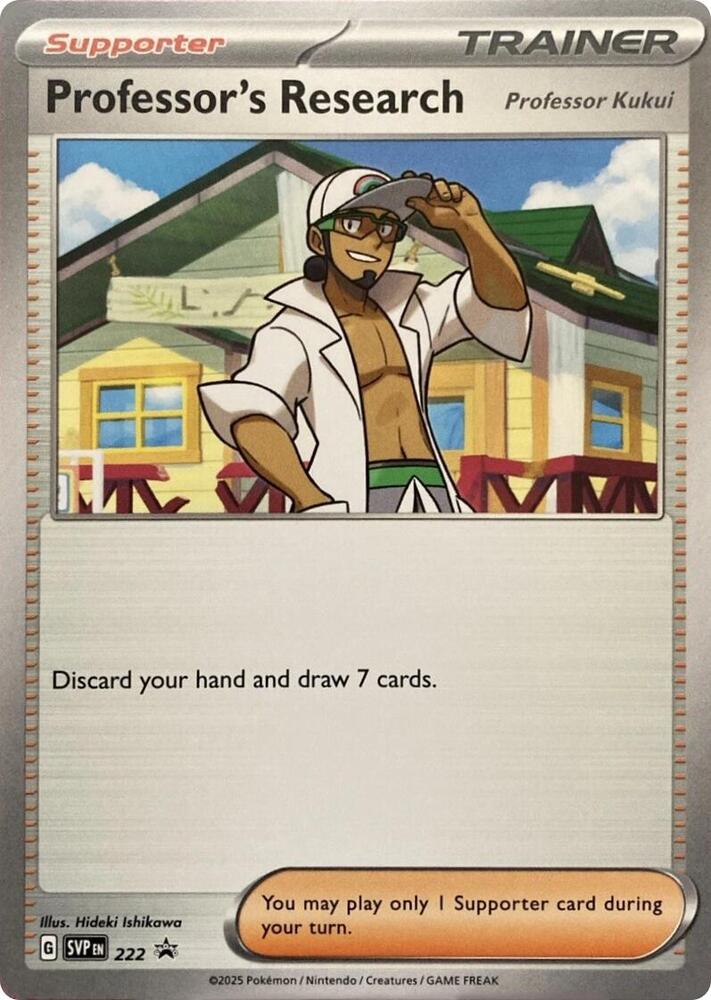 Professor's Research  222 (SV: Scarlet & Violet Promo Cards) 