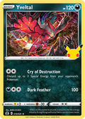 Yveltal 019/025 (Celebrations)  - Holofoil