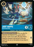 Judy Hopps, Uncovering Clues 156/204 (Whispers in the Well)  - Cold Foil