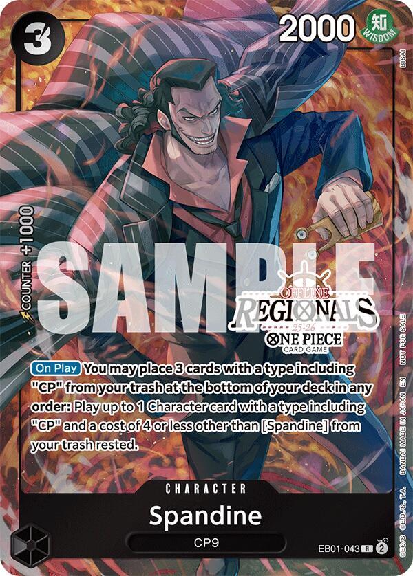 Spandine (Offline Regional Participation Pack 2025 Vol.1) EB01-043 (One Piece Promotion Cards) 
