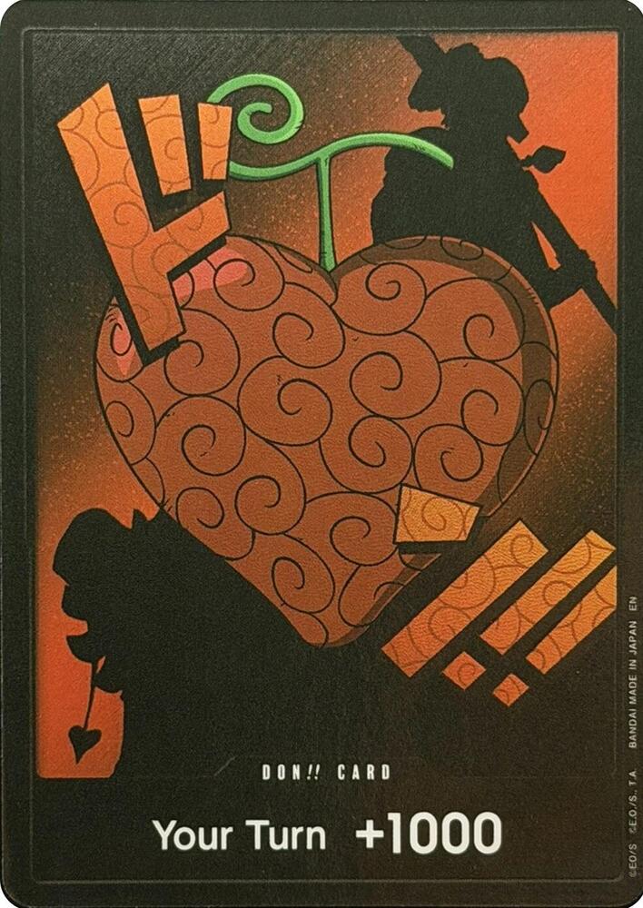 DON!! (Op-Op Fruit Devil Fruits Collection Vol.3)  (One Piece Promotion Cards)  - Foil