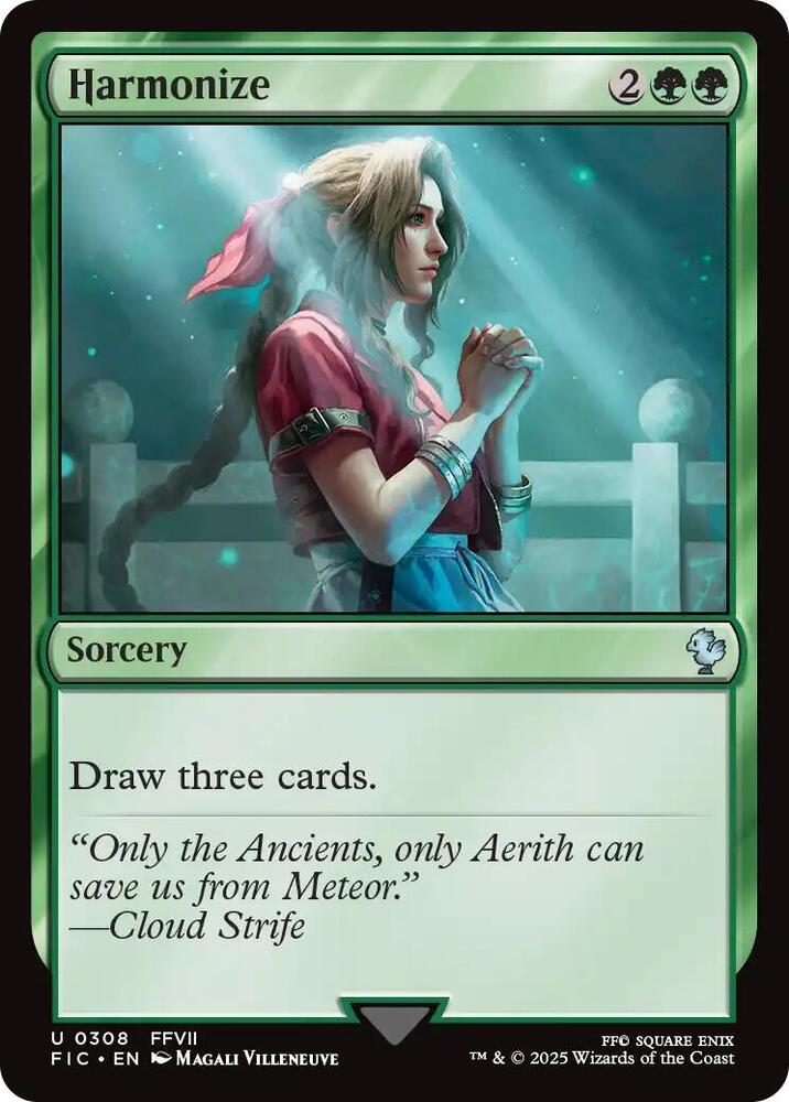 Harmonize  308 (Commander: FINAL FANTASY)  - Surge Foil