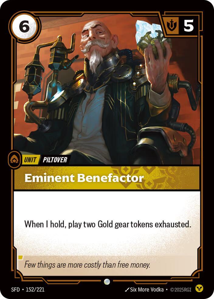 Eminent Benefactor 152/221 (Spiritforged)  - Foil