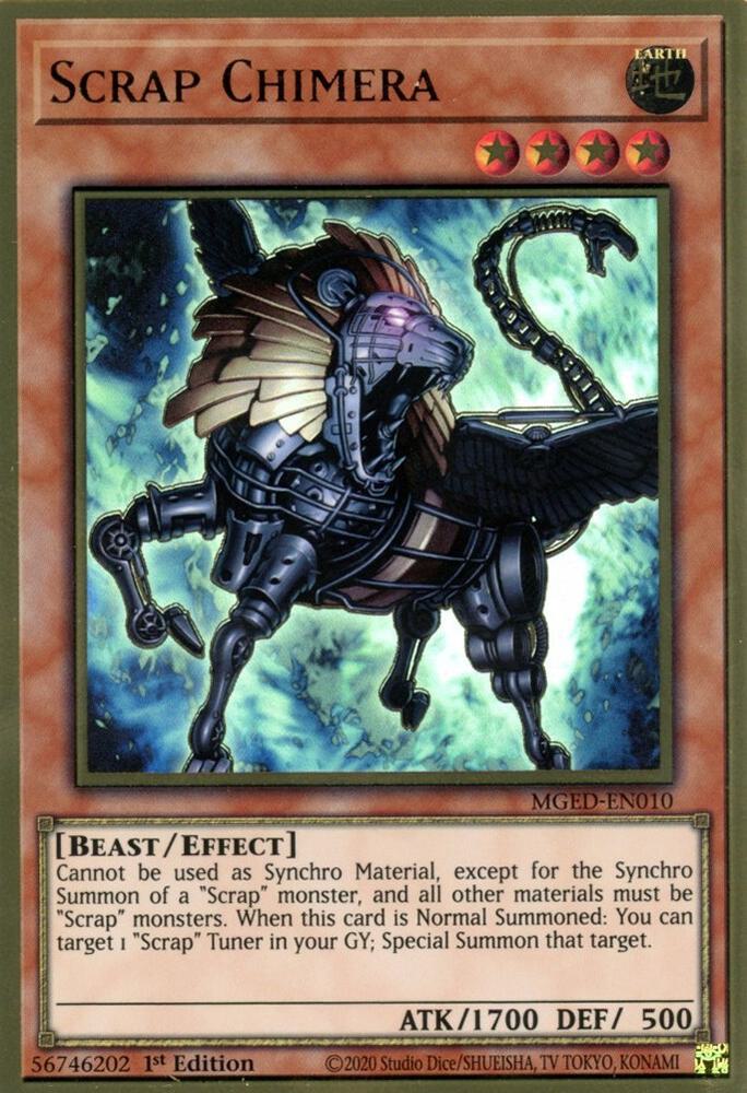 Scrap Chimera MGED-EN010 (Maximum Gold: El Dorado)  - 1st Edition