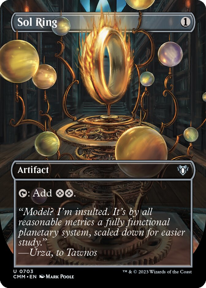 Sol Ring 703 (Commander Masters)  - Borderless