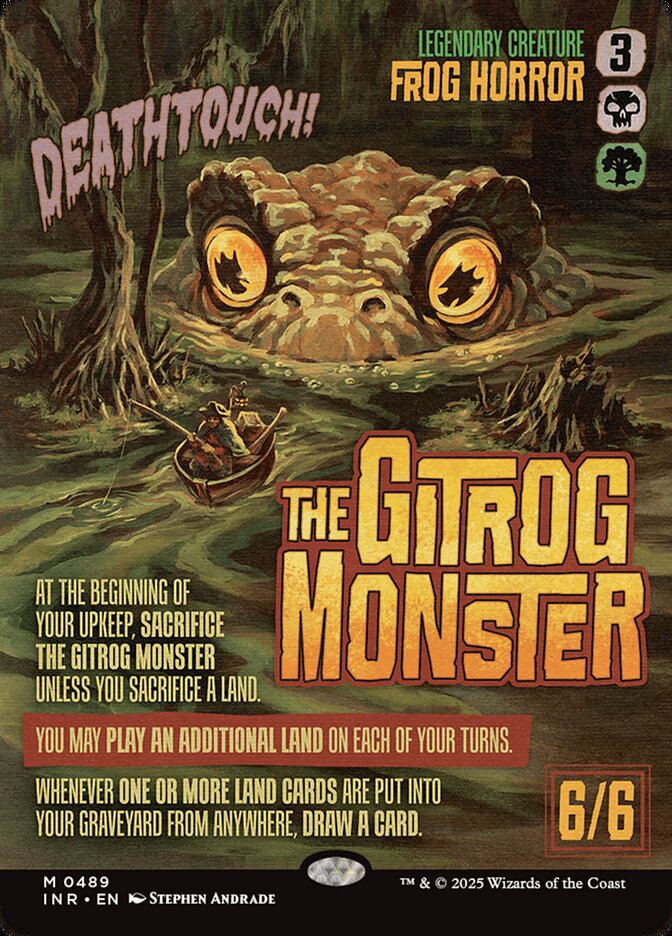 The Gitrog Monster 489 (Innistrad Remastered)  - Showcase