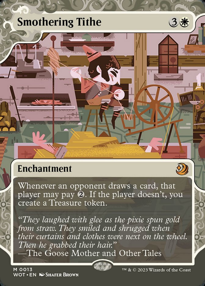 Smothering Tithe 13 (Wilds of Eldraine: Enchanting Tales)  - Showcase