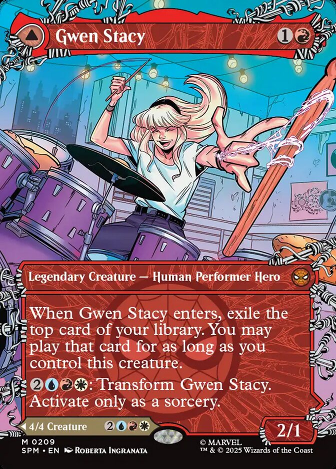 Gwen Stacy // Ghost-Spider 209 (Marvel's Spider-Man)  - Showcase Foil