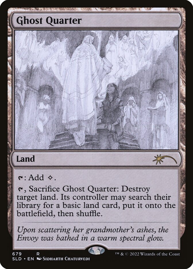 Ghost Quarter 679 (Secret Lair Drop Series)  - Foil