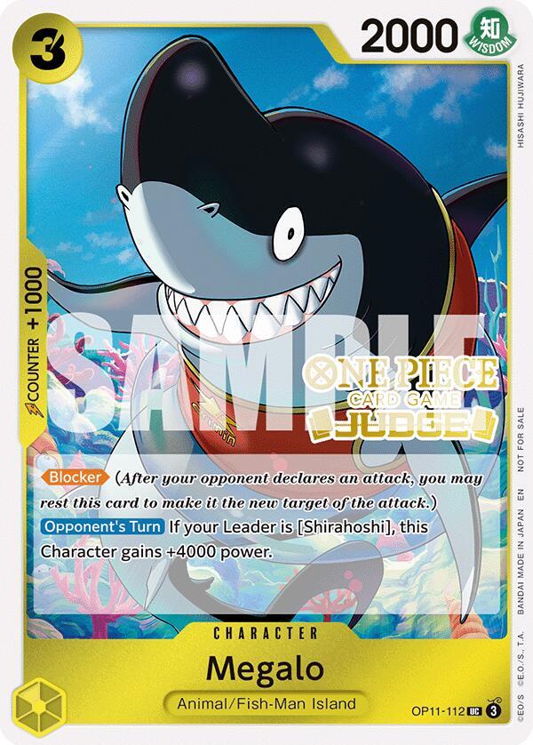 Megalo (Judge Pack Vol.7) OP11-112 (One Piece Promotion Cards)  - Foil