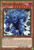 Danger Bigfoot Alternate Art MGED-EN018 (Maximum Gold: El Dorado)  - 1st Edition