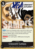 Crescent Cutlass OP14-098 (The Azure Sea's Seven Release Event Cards) 